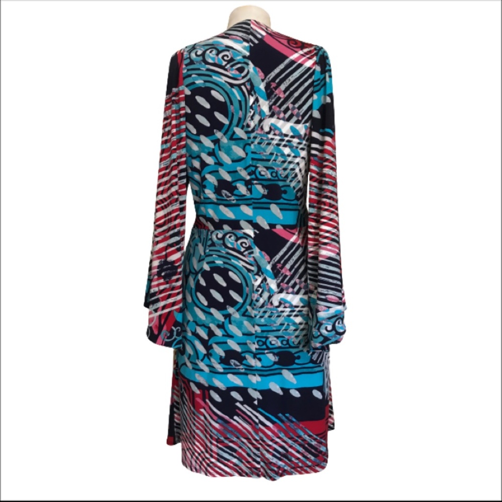 Laundry Colorful Bell Sleeve Dress - Picture 2 of 11
